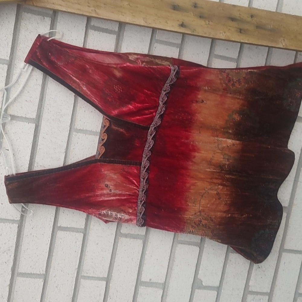 Red)Gold Top - Picture 6 of 9
